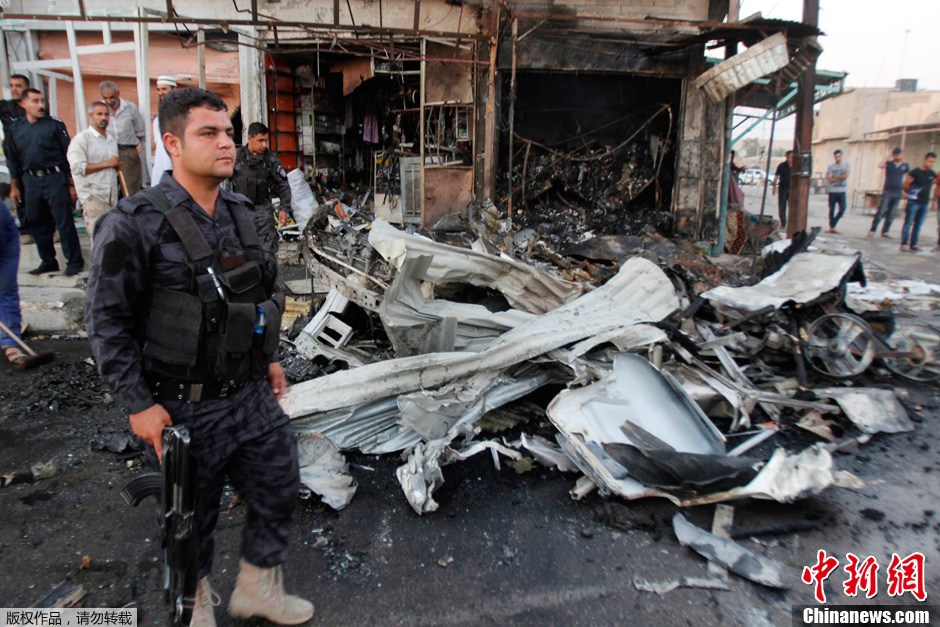 伊拉克一天内发生多起恐怖袭击致百余人伤亡