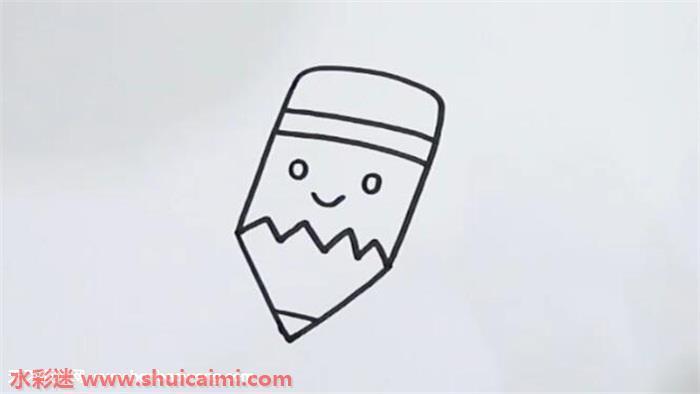 简笔画简单铅笔可爱