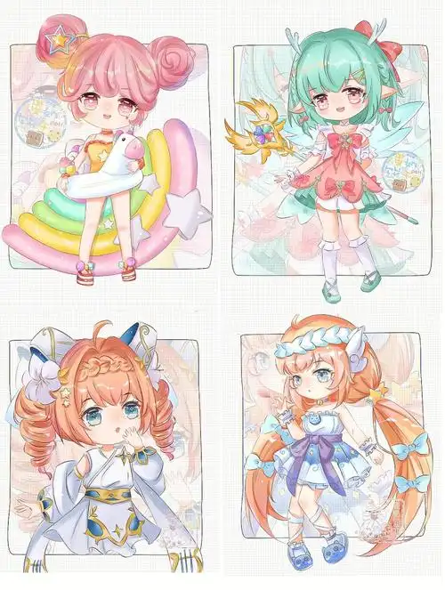 王者荣耀q版人物合集持续更新中