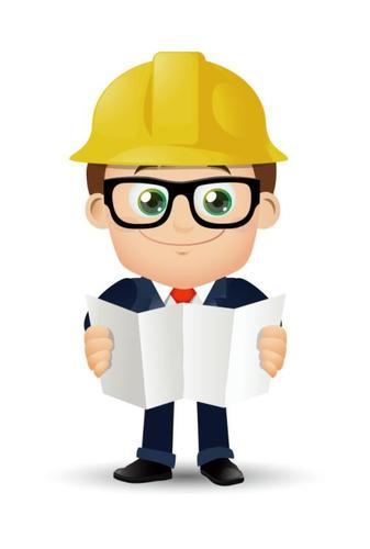土建工程师简笔画工程师职业卡通简笔画工程师简笔画 简单又好学长大