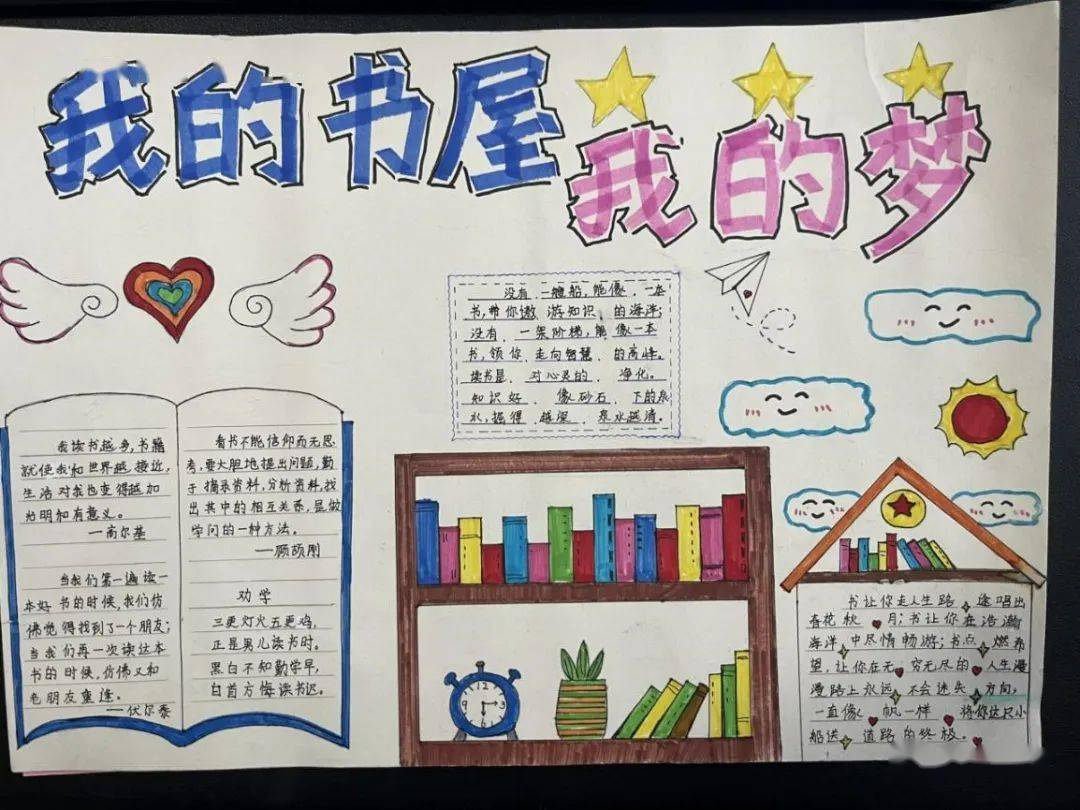 "我的书屋·我的梦"活动优秀作品展示之四_海林市_指导_小学