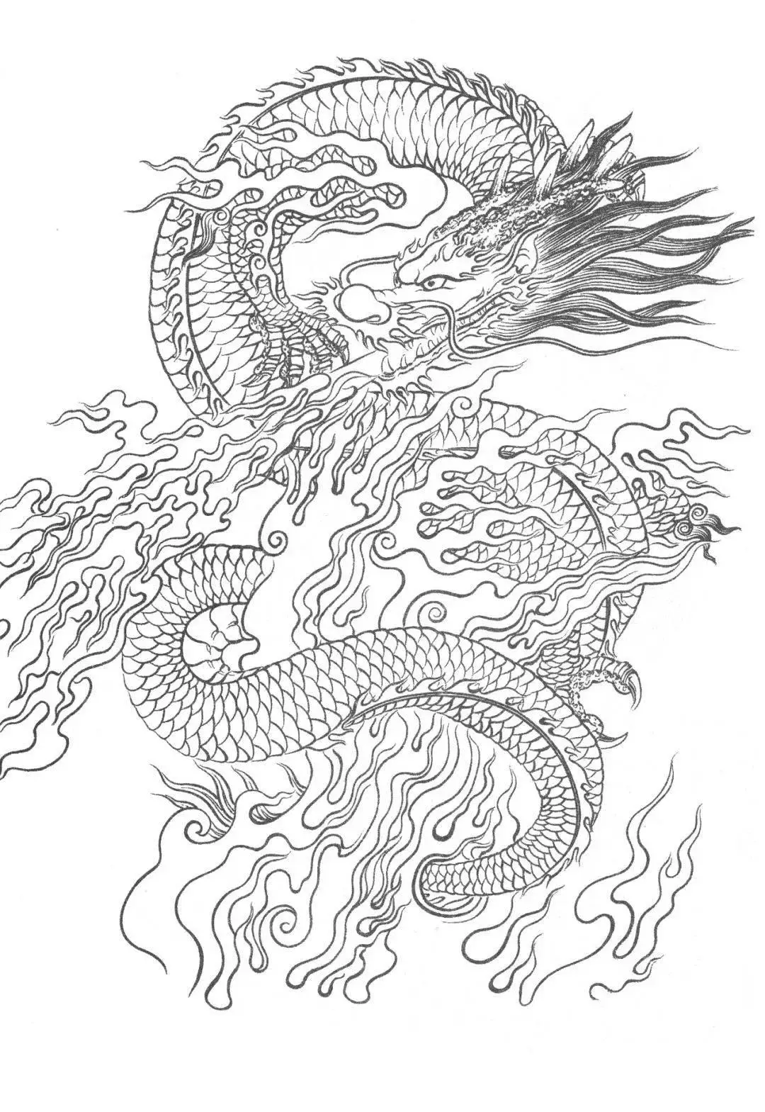 线韵龙腾:描摹传统之美_龙的_形象_龙头