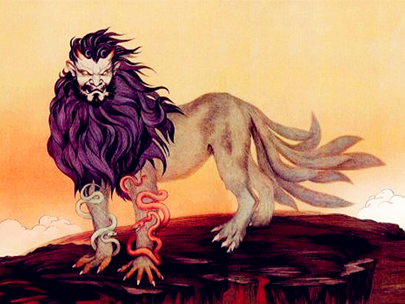 神兽陆吾综上所述,《山海经》记载的异兽和神兽,虽然来源比较复杂,但