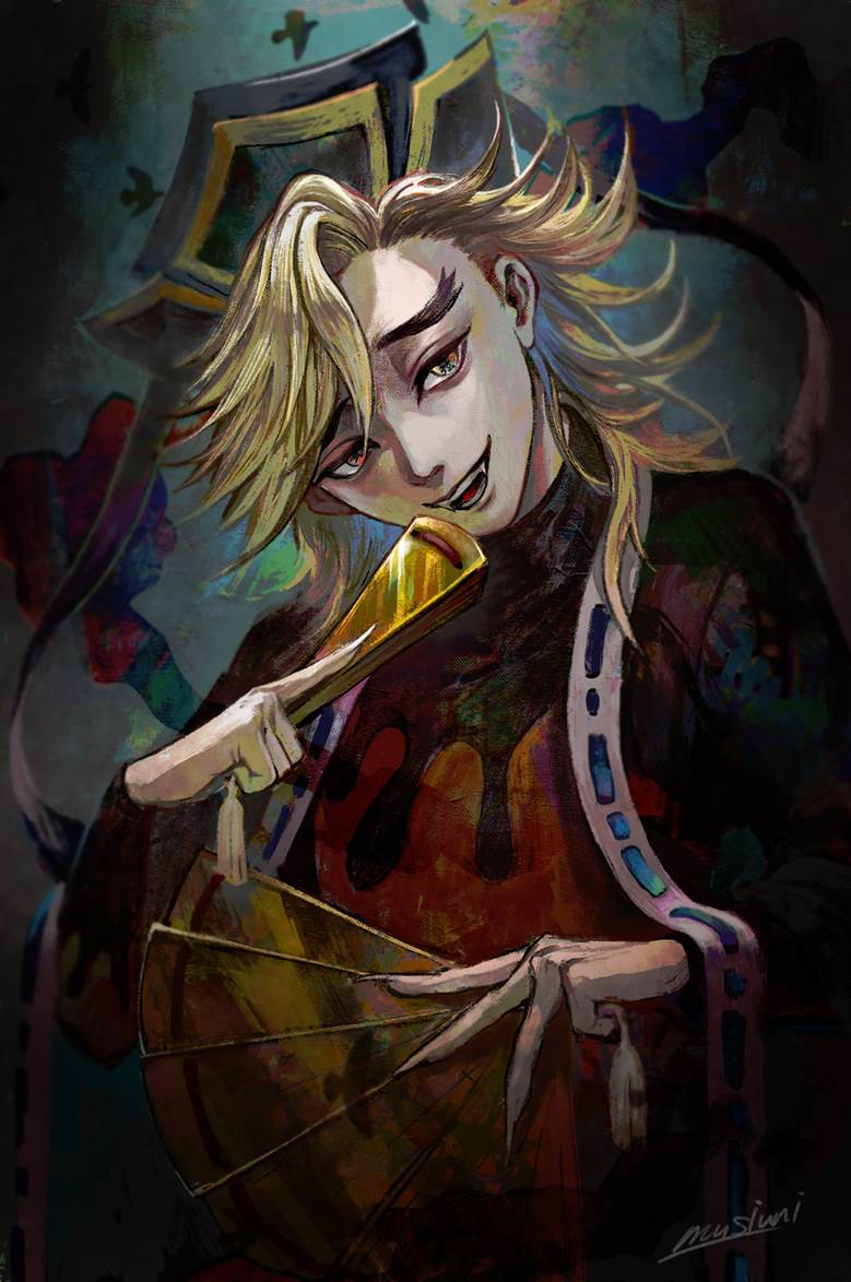 十二鬼月上弦の弐童磨メイキングあり|ムシウニyoutube的鬼灭之刃高清