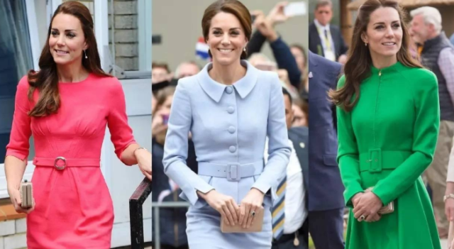 之前的凯特王妃着装都是非常得体的,想不到现在还能看到她这样子,这要