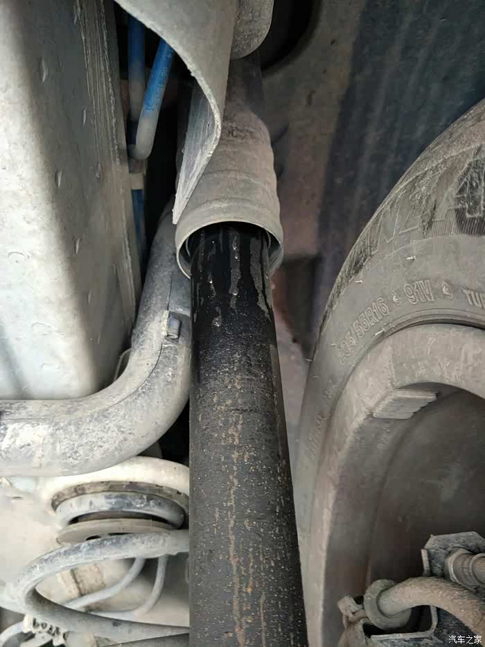 【图】减震器渗油_致悦论坛_汽车之家论坛
