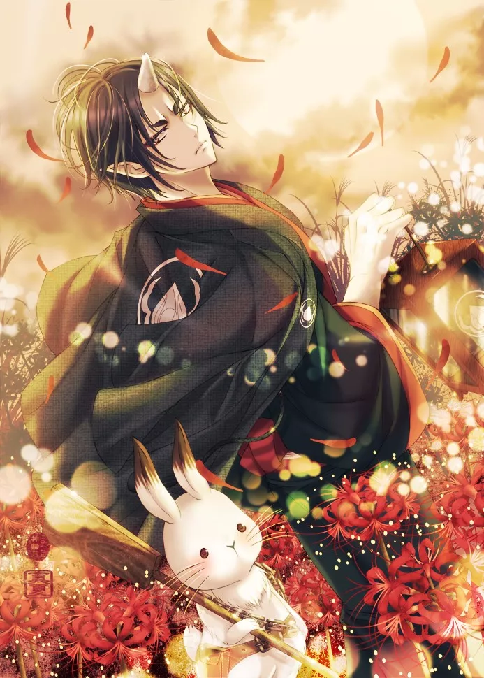 壁纸丨让人喜欢的不得了的两个人鬼灯的冷彻鬼灯白泽079期