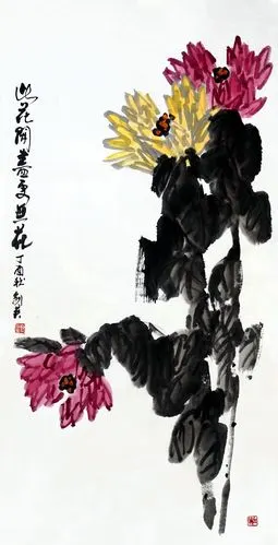 曹剑英大写意花鸟画作品展以讲座开场受好评