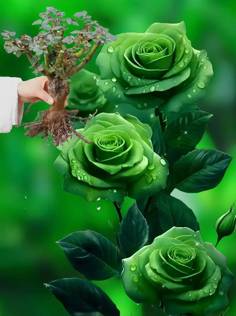 四季花卉老桩盆栽!精选款,玫瑰花苗新品种,开花蔷薇绿