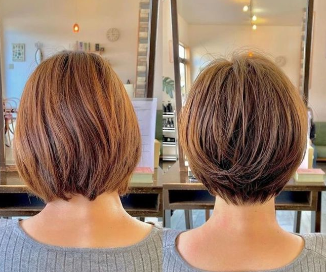 女款短发后面效果图 头发剪短原来这么美 - 女士短发 - 发型站