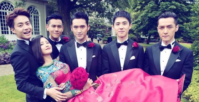 请来了胡歌彭于晏等人当伴郎,被称为最帅伴郎团
