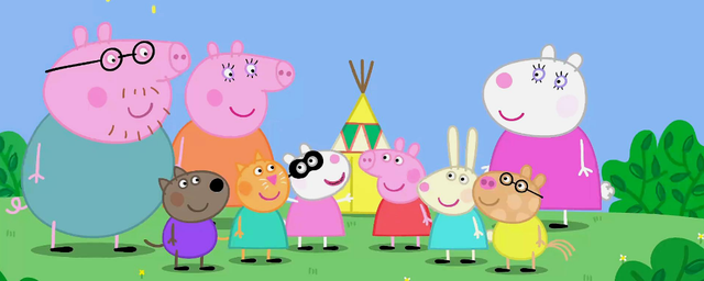 小猪佩奇全体角色名字!