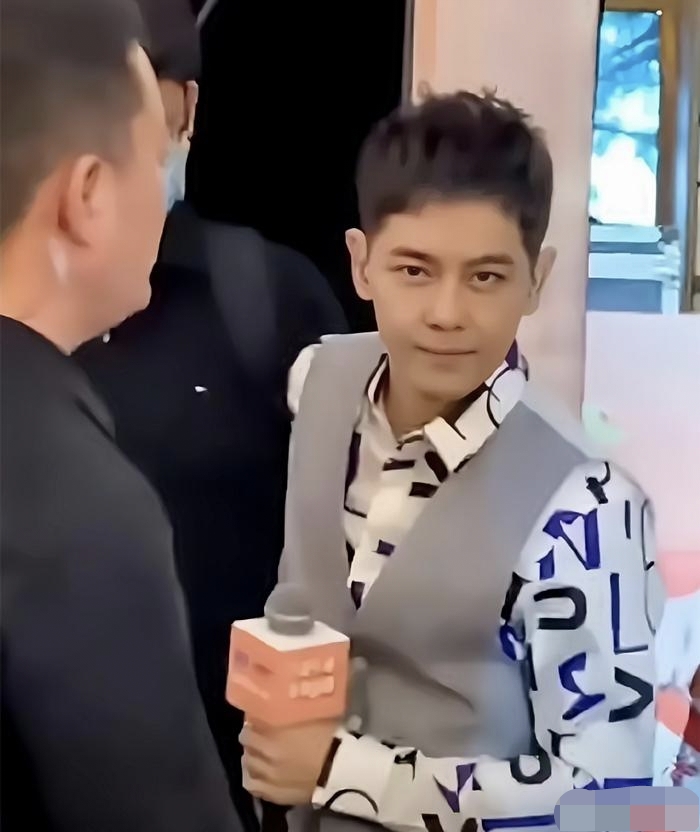 林志颖近照,凸显真实颜值