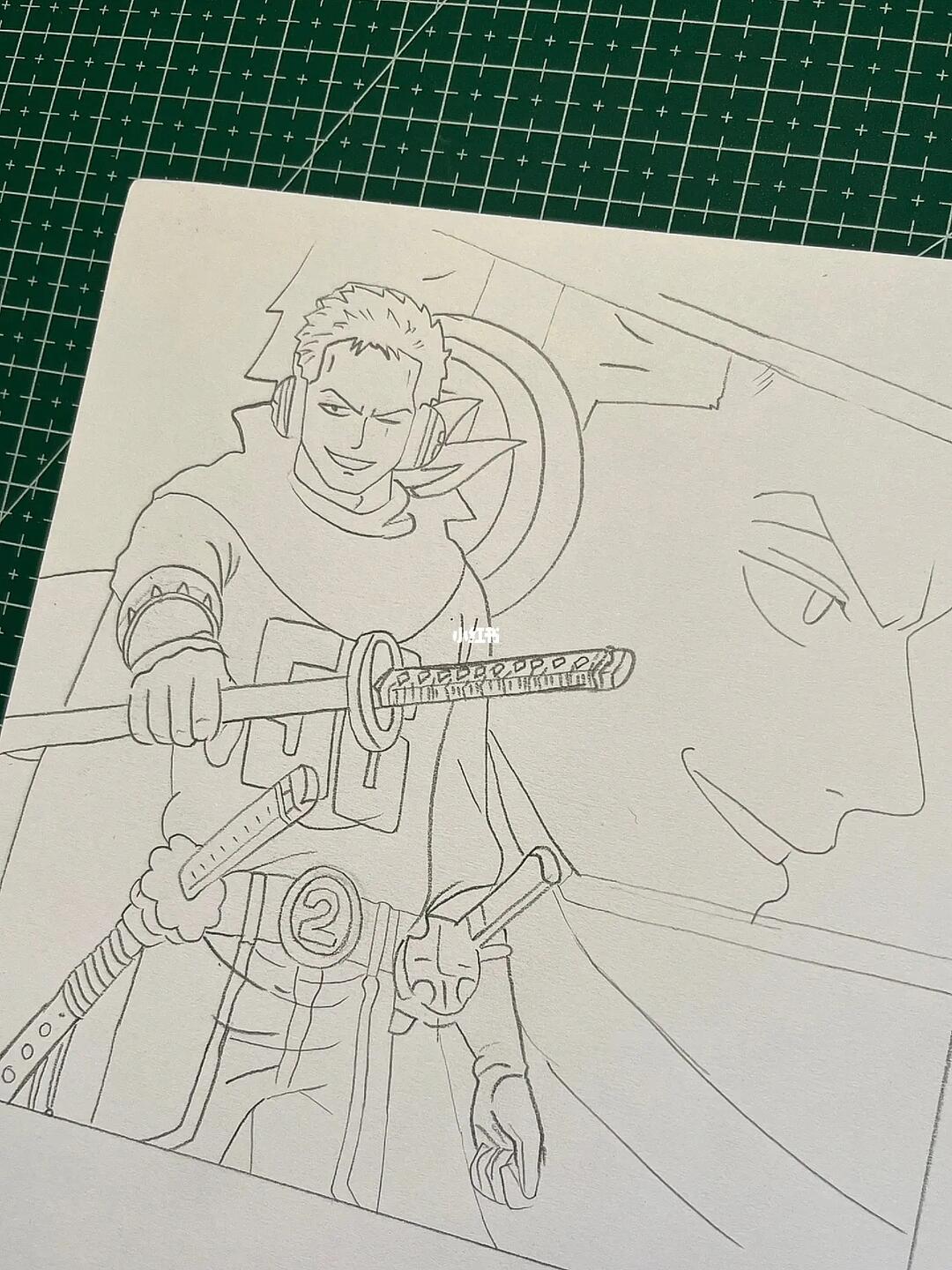 宫格  #海贼王  #一起追过的海贼王  #海贼王手绘  #简笔画教程