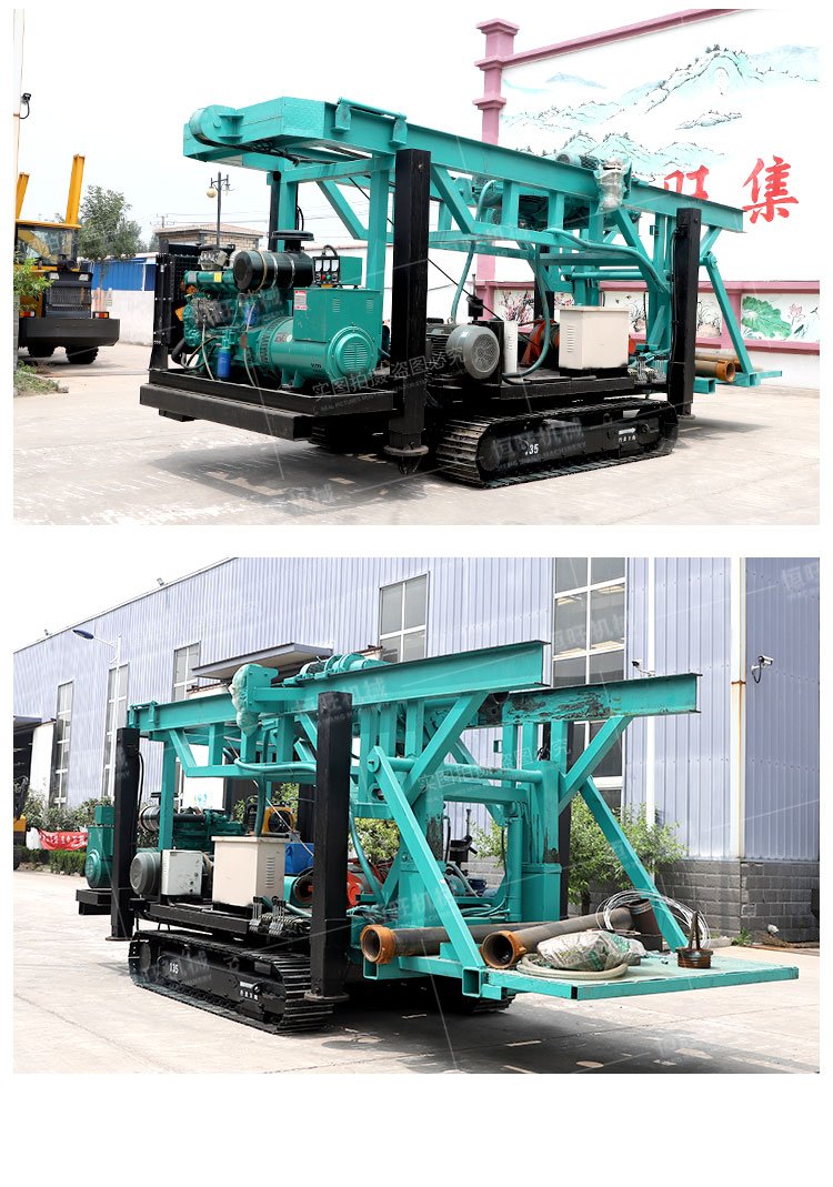 恒旺350履带反循环回旋钻机 灌注桩成孔 深基础工程用钻机