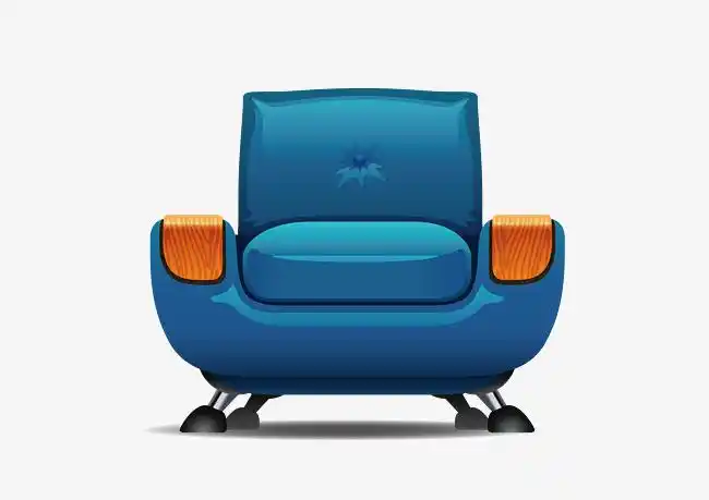 矢量卡通扁平化蓝色云朵城堡装饰【免抠元素png】-90设计网