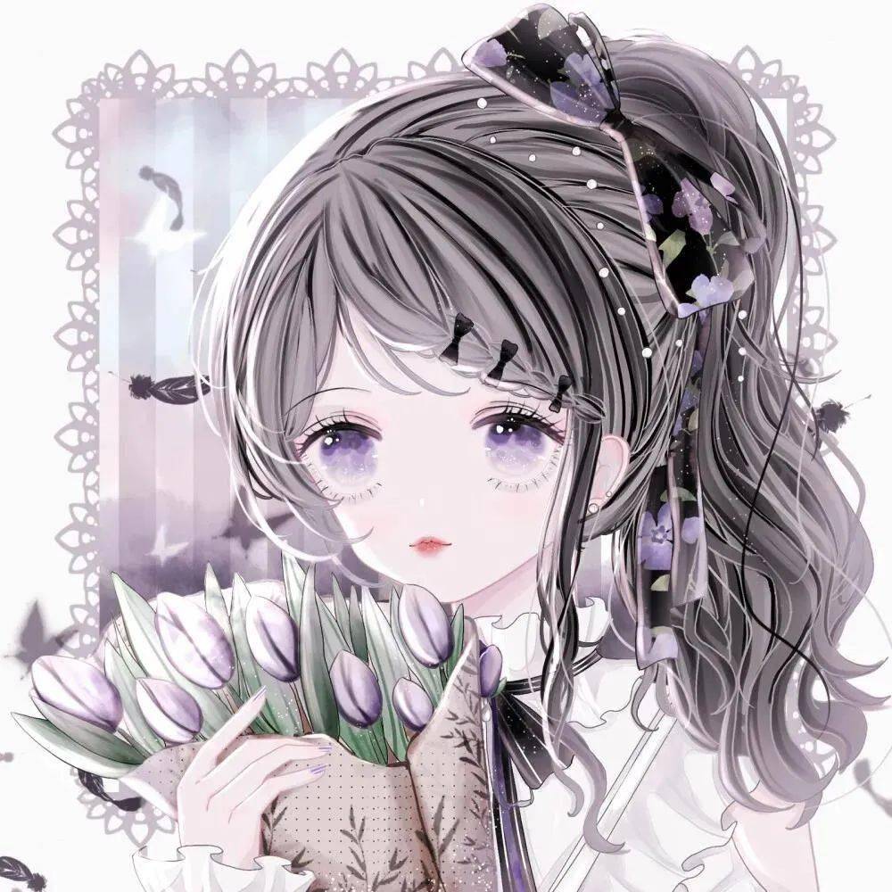 女生头像动漫 高级好看仙气飘飘_侵权_来自_图文