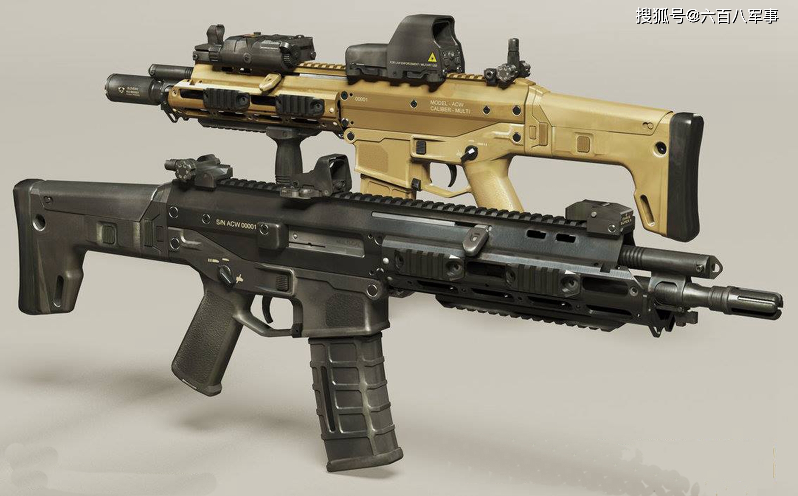 枪械美图欣赏,大部分都是突击步枪