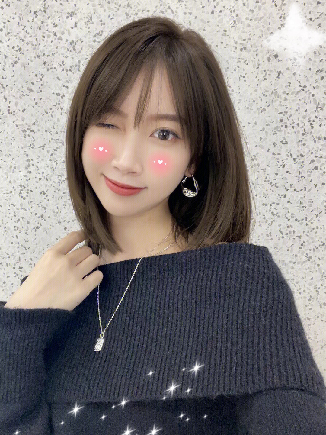 过年吃胖脸的女生 这个齐肩短发快安排上 听点劝 圆脸肉脸的女生就剪