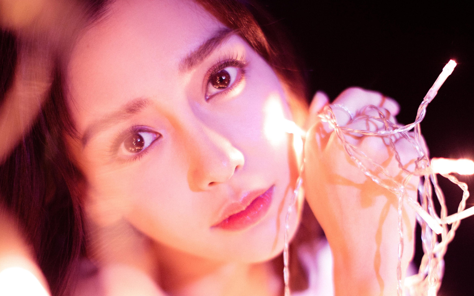 angelababy梦幻光影写真高清壁纸