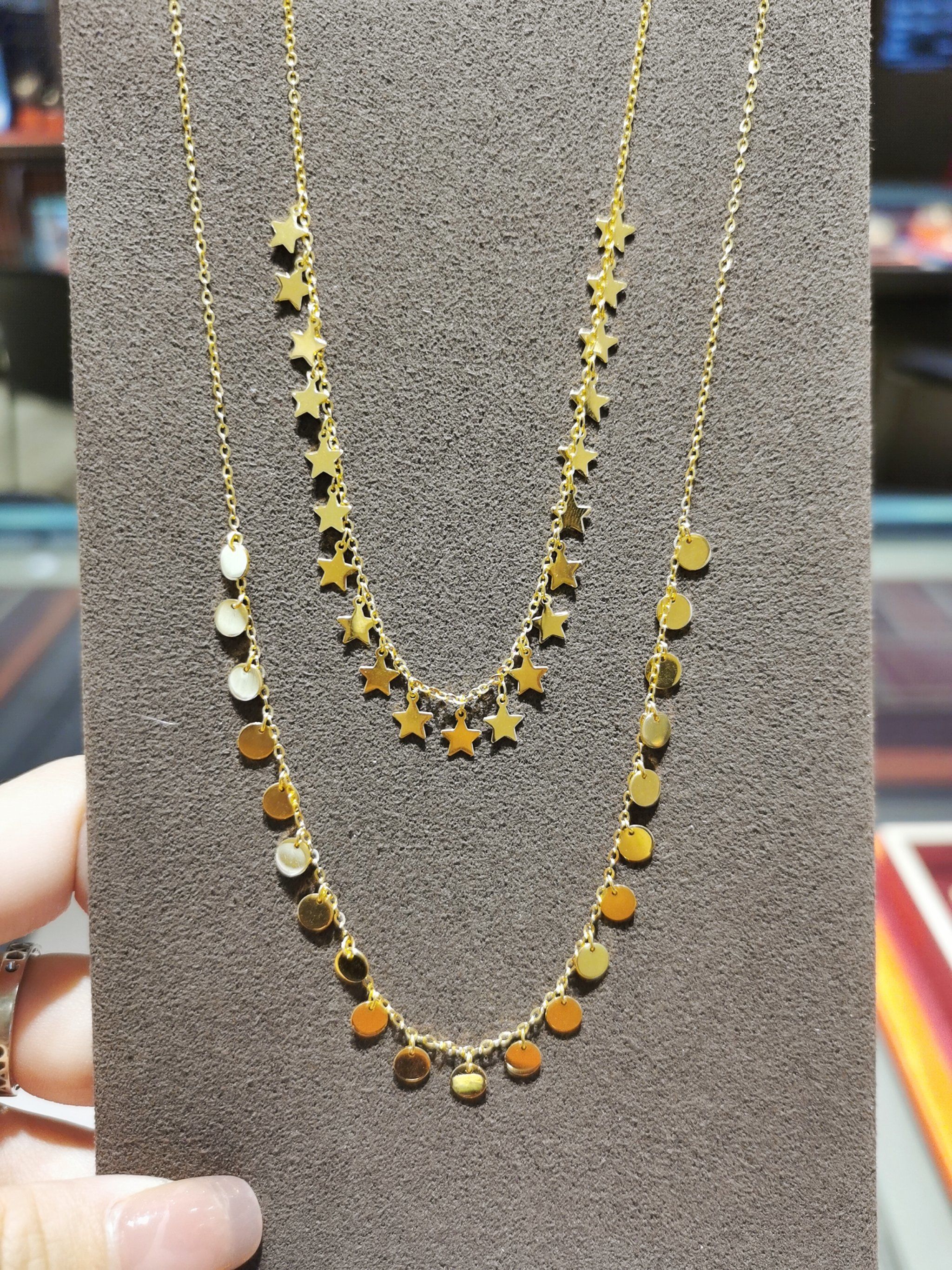 周生生5g黄金项链